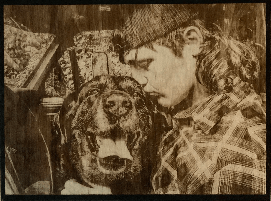 Wood Engraved Photo - Mid Missouri Laser