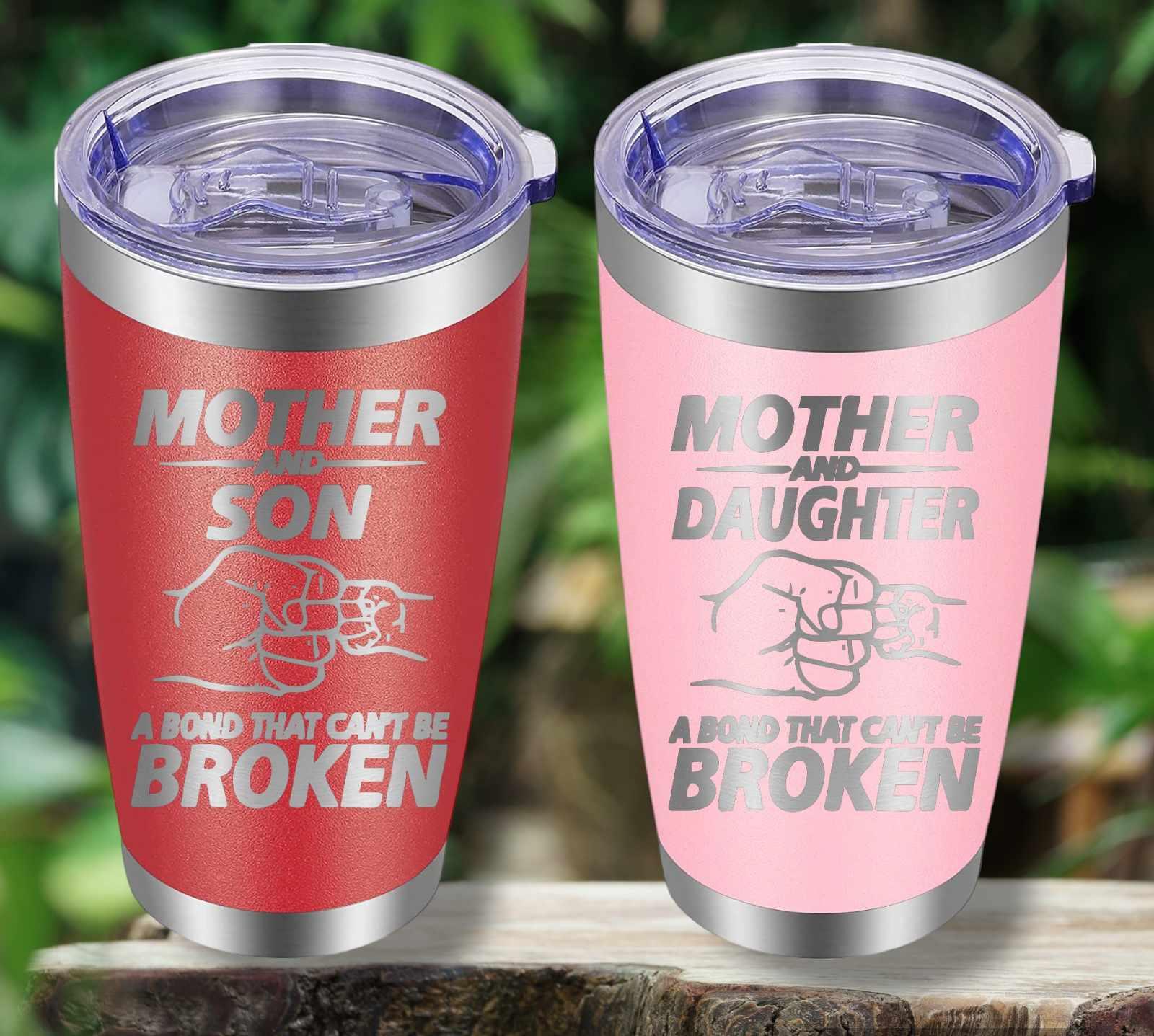 Mother/Father and Daughter/Son 20oz Tumbler - Mid Missouri Laser 