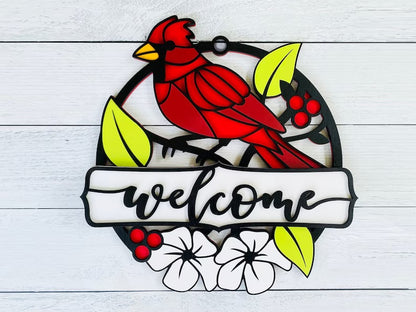 Cardinal Welcome Sign