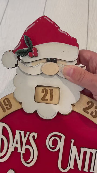 Days Until Christmas Sign