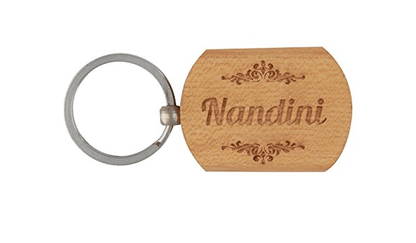 Wood Keychain - Mid Missouri Laser 
