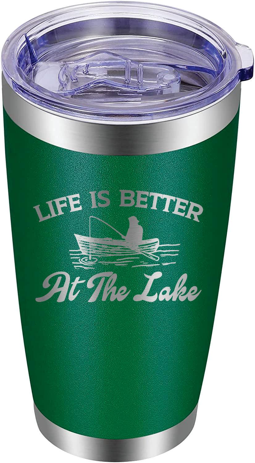 Engraved Lake Theme Tumblers 20oz - Mid Missouri Laser 