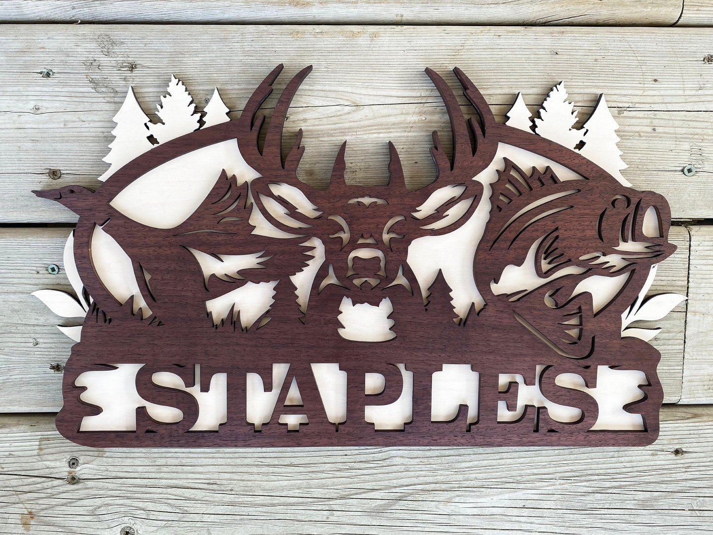 Outdoor Hunting Sign - Mid Missouri Laser 