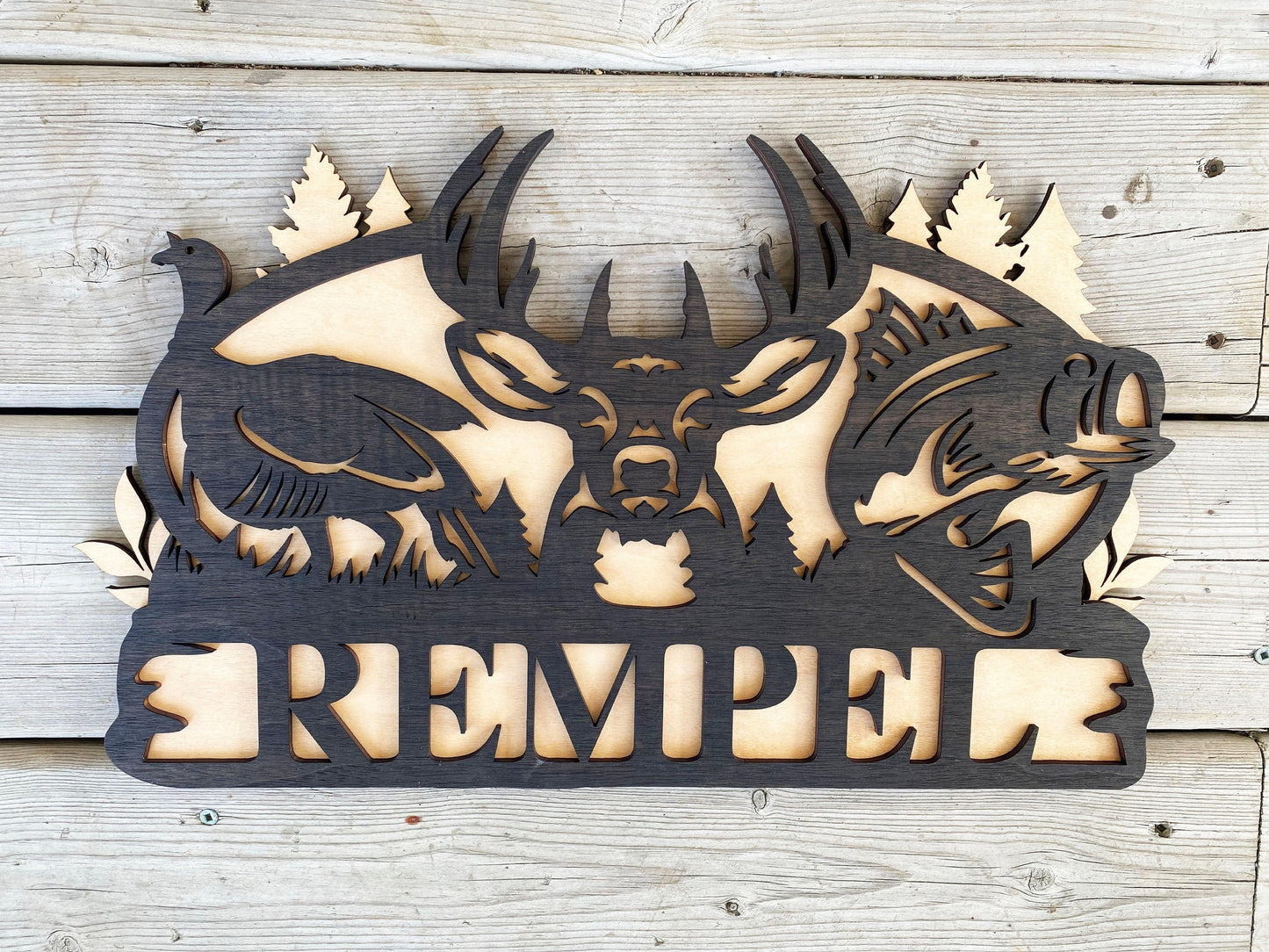 Outdoor Hunting Sign - Mid Missouri Laser 
