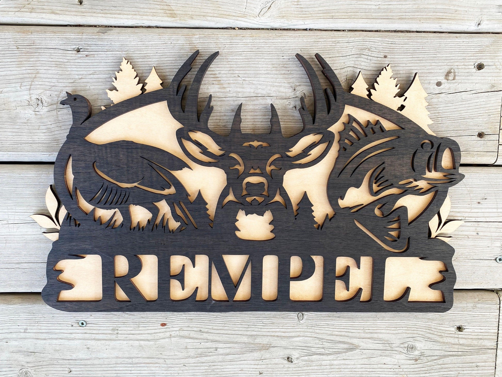 Outdoor Hunting Sign - Mid Missouri Laser 