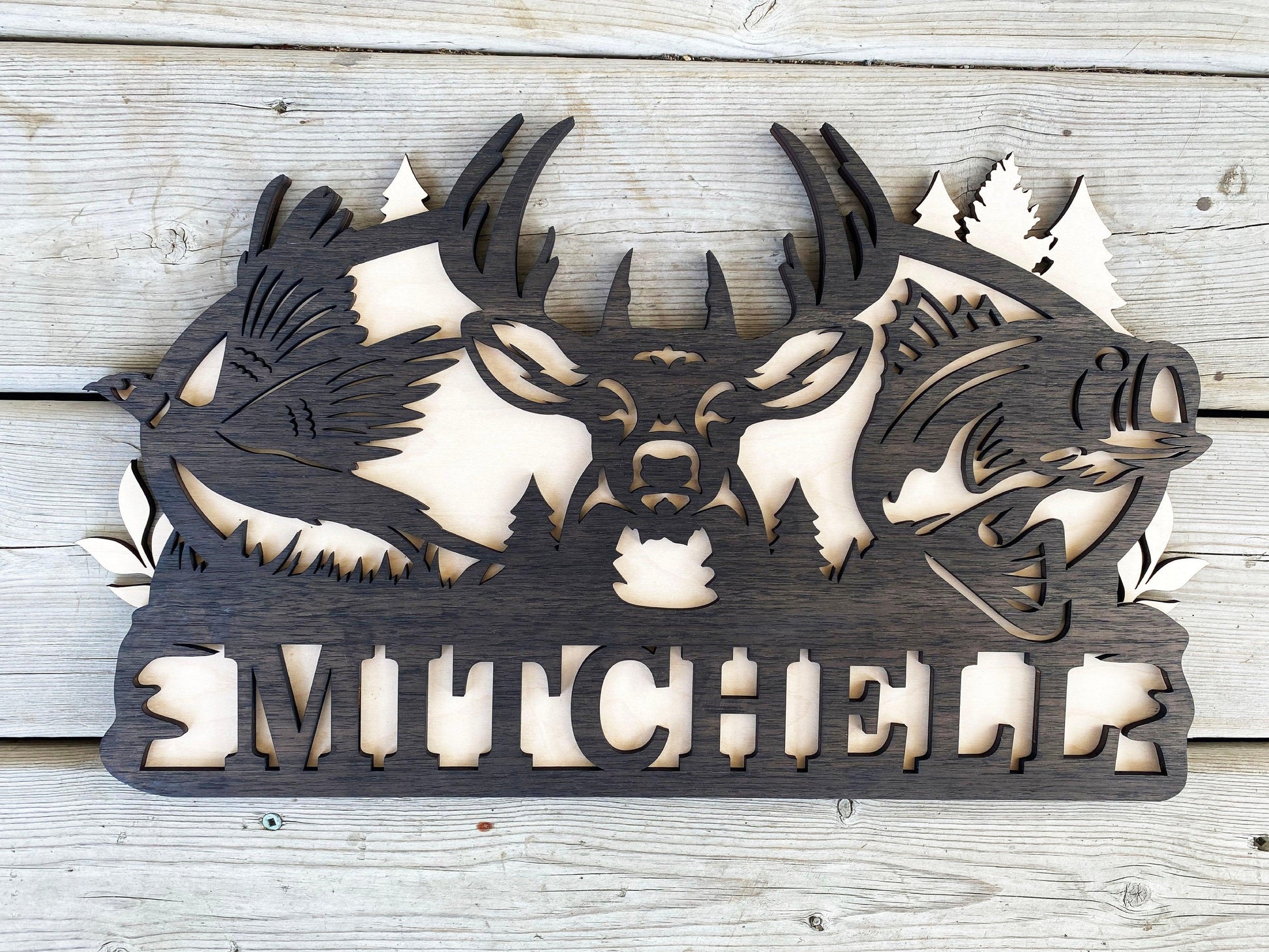 Outdoor Hunting Sign - Mid Missouri Laser 